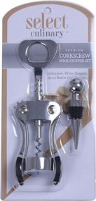 img 3 attached to 🍷 Unveiling the Excellence: Select Culinary Premium Corkscrew and Wine Stopper Set