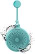 hypergear splash water resistant wireless shower speaker hd stereo sound with built-in microphone for hands-free calls/playlist for all bluetooth devices [teal] logo