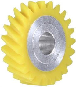 img 1 attached to 🔧 W10112253 Mixer Worm Gear Replacement Parts by Vloeisn for Whirlpool Kitchenaid | Replaces OEM Numbers: 4162897, AP4295669, 4161531, 4169830 | Set of 2 Pieces