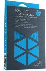 img 4 attached to 🐱 Scoop & Tie Litter Bags – Clump & Poop Bags for Cats – Leakproof, Perfect Fit for Any Scoop – Conveniently Handles to Seal in Odors – Unscented