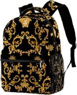 vintage 🎒 baroque lightweight student backpack logo