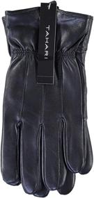 img 1 attached to Premium Genuine Lambskin Leather Insulated