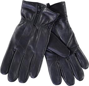 img 3 attached to Premium Genuine Lambskin Leather Insulated
