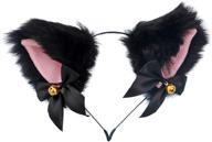 🐱 faylay cosplay girl plush furry cat ears headband accessory for cam-girl party logo