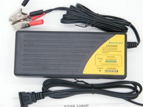 img 4 attached to 36V Lead Acid Battery Charger & Desulfator, Trickle Charging with Clamps for Car, Wheelchair, Motorcycle, Lawn Mower, Boat RV, SUV, ATV - Repair Batteries, Ideal for Sealed Lead Acid Battery