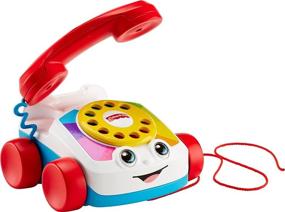 img 1 attached to Телефон Треск Фишера-Прайс - Классическая игрушка-притягивалка для младенцев, дружественная к SEO