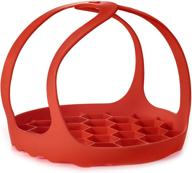 🔴 red silicone sling lifter accessories for instant pot 6 qt and 8 qt, ninja foodi 5 qt / 6.5 qt / 8 qt, and other pressure cooker brands - goldlion logo