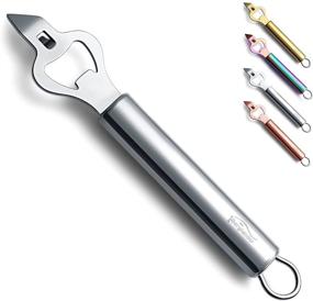 img 4 attached to 🍺 Berglander Stainless Steel Bottle Opener - Titanium Plated, Durable Beer and Soda Can Opener - Enhance Your Kitchen Gadgets