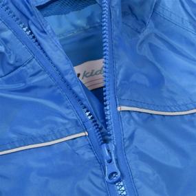 img 1 attached to 👶 DRY KIDS - Waterproof Rainsuit in Royal Blue for 5-6 Year Olds