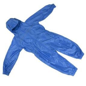 img 3 attached to 👶 DRY KIDS - Waterproof Rainsuit in Royal Blue for 5-6 Year Olds