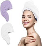 microfiber towel drying turbans products logo