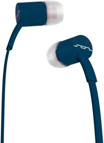 img 1 attached to 🎧 SOL REPUBLIC 1112-66 Jax In-Ear Headphones: Navy, with Single-Button Remote and Microphone