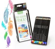 карандаши crayola tri-shade с оловом в подарочной упаковке: 12 штук подарочный набор для ярких произведений искусства логотип