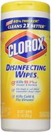 🌿 multipurpose disinfecting wipes - fresh scent/citrus blend - pack of 3 (35 wipes per canister) logo