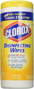 img 3 attached to 🌿 Multipurpose Disinfecting Wipes - Fresh Scent/Citrus Blend - Pack of 3 (35 Wipes per Canister)