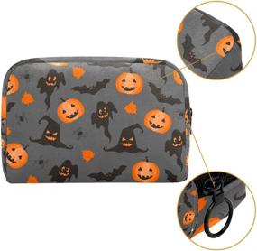img 2 attached to Halloween Holiday Pattern Portable Cosmetic