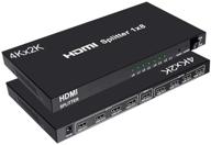 🔌 anlink 1x8 hdmi splitter - premium quality ultra hd 4k 60hz 2.0, high resolution 1 input 8 output hdmi splitter with edid and hdcp control logo