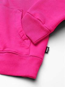 img 1 attached to Diesel Sweater Washed Fuchsia Purple Boys' Clothing