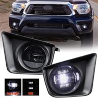 🔆 high-performance led fog light with drl for tacoma 2012-2015 bumper fog lights lamps: upgrade your vehicle's visibility and style! logo