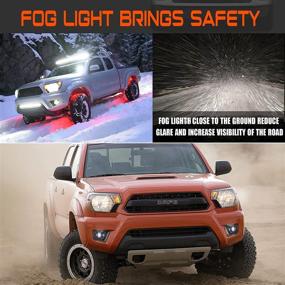 img 1 attached to 🔆 High-Performance LED Fog Light with DRL for Tacoma 2012-2015 Bumper Fog Lights Lamps: Upgrade Your Vehicle's Visibility and Style!