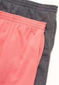 img 3 attached to Real Love Girls Active Sweatpants: Stylish and Comfortable Girls' Clothing