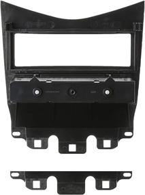 img 1 attached to 🚗 Scosche HA1573B - 2003-07 Honda Accord DIN Dash Kit with Pocket (Black); Lower Dash Trim Included