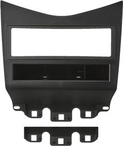 img 2 attached to 🚗 Scosche HA1573B - 2003-07 Honda Accord DIN Dash Kit with Pocket (Black); Lower Dash Trim Included