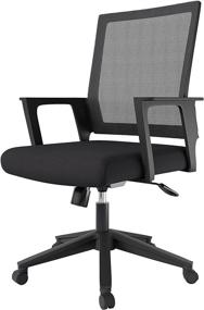 img 4 attached to 🪑 Enhance Your Comfort with DULE DULE Ergonomic Desk Chair – Ideal for Bedroom, Home Office, and Meeting Room