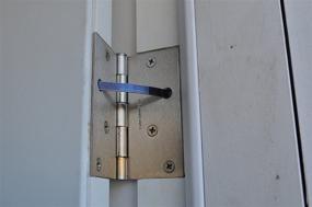 img 4 attached to 🚪 Pro NO Damage, Invisible Hinge Door Stop Set - Includes 2 Stops