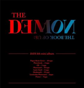 img 3 attached to JYP Ent DAY6 - The Book of Us: The Demon Album + Pre-Order Bundle with Folded Poster and Extra Photocards (Midday+Midnight ver. Set)