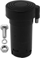 🚀 high-performance vixen horns mini onboard air compressor 18 psi: universal replacement for truck/car train horn kit/system - perfect for semi/pickup trucks, jeep, motorcycle - black vxa7223b logo