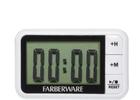 img 1 attached to ⏱️ Farberware Protek Compact Digital Timer in sleek Black