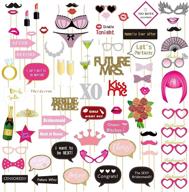 🎉 bachelorette party decorations and photo booth props set (72 pieces) logo