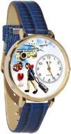 whimsical watches g 0610007 attendant leather logo
