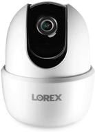 📷 lorex 1080p hd умная внутренняя wi-fi камера с панорамированием/наклоном для безопасности: обнаружение лиц, двусторонняя аудио связь, голосовое управление логотип