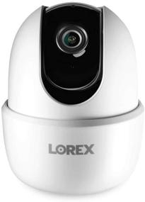 img 4 attached to 📷 Lorex 1080p HD Smart Indoor Pan/Tilt Wi-Fi Security Camera: Person Detection, Two-Way Audio, Voice Control