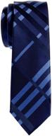 👔 retreez plaid microfiber skinny tie logo