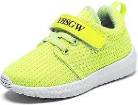 img 4 attached to YHSGW Sneakers Breathable Lightweight Shoes Boys' Shoes : Sneakers