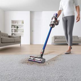 img 1 attached to Renewed Dyson V11 Torque Drive Cordless Vacuum Cleaner in Blue - Efficient Cleaning Power