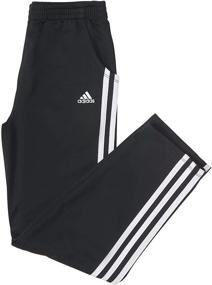 img 1 attached to Трикотажные штаны Adidas для девочек, черные