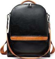 telena backpack leather fashion shoulder logo