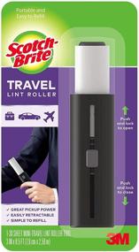 img 4 attached to 🐾 Compact Scotch-Brite Mini Travel Lint Roller: Tackles Pet Hair Effortlessly, 30 Sheets Inside