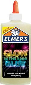 img 4 attached to 🌟 Elmer's Natural Glow-in-the-Dark Liquid Glue - Electrifying Shade (2062231)