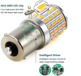 img 3 attached to Carr Lighting Bright 72 SMD Blinker Lights & Lighting Accessories for Bulbs