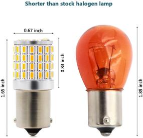 img 1 attached to Carr Lighting Bright 72 SMD Blinker Lights & Lighting Accessories for Bulbs