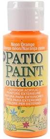 img 3 attached to DecoArt Patio Paint 2 Ounce Orange