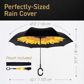 img 3 attached to ☂️ EEZ Y Reverse Windproof Inverted Umbrella
