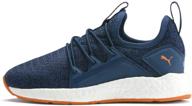 👟 стильные унисекс кроссовки puma в молочно-голубом цвете bluestone calypso: идеально подходят для мальчиков логотип