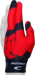 img 3 attached to LONGONI Billiard POOL GLOVE Fancy Sports & Fitness