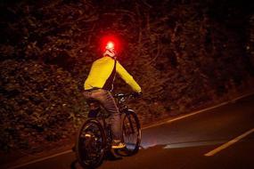 img 3 attached to 🚴 High-performance Topside Bike Helmet Light - 43 Hour Dual Front & Rear Bright Light. 100 Lumen, Waterproof & USB Rechargeable Bike Light. Perfect for Enhanced Visibility and Safety of All Cyclists.